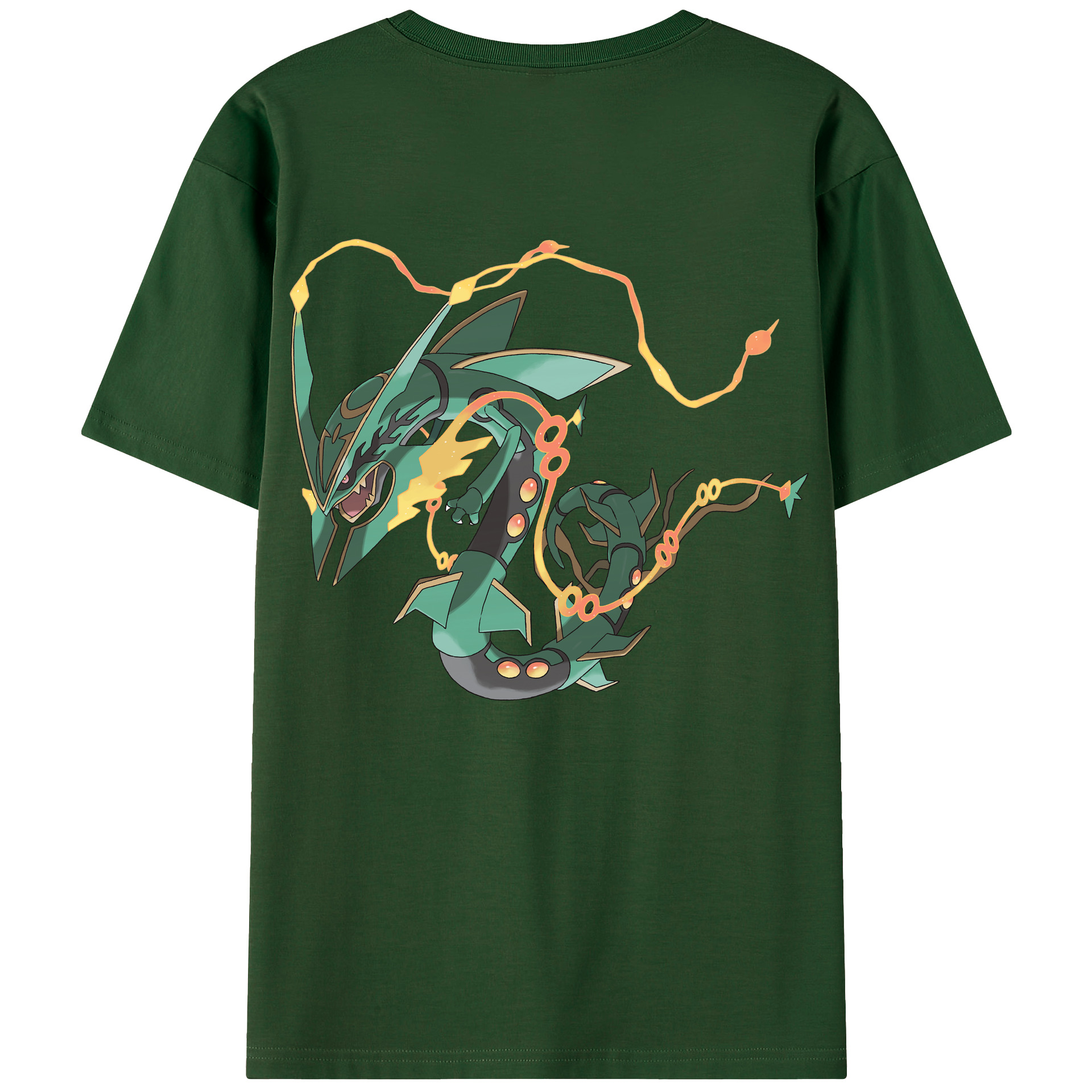 （画像用） ポケットモンスター Pokémon 綿100％半袖Tシャツ（背面プリント）